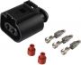 VAG CONNECTOR SET FEMALE OE: 1J0973722 2-WAY + TERMINALS EN SEALS (1PC)