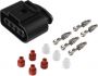 VAG CONNECTOR SET FEMALE OE: 1J0973724 4-WAY + TERMINALS EN SEALS (1PC)