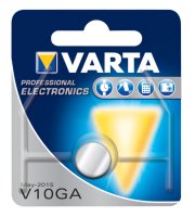 VARTA PRO 1.5V ALK BUTTON CELL V10GA BLISTER (1PC)