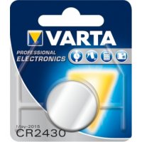 VARTA PRO 3V LITHIUM BUTTON CELL CR2430 BLISTER (1PC)