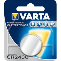 VARTA PRO 3V LITHIUM BUTTON CELL CR2430 BLISTER (1PC) VARTA PRO 3V LITHIUM BUTTON CELL CR2430 BLISTER (1PC)