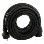 VERLENGSNOER NEOPREEN (IP44) 3X1,5MM2 ZWART 10 METER (1ST)