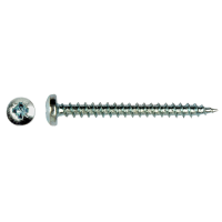 VIS À PANNEAUX TÊTE RONDE PZ ZN 4X40MM (200) VIS À PANNEAUX TÊTE RONDE PZ ZN 4X40MM (200)
