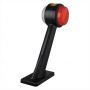 WIDE LIGHT 12/24V RED/WHITE/ORANGE 166X193MM LED LEFT (1PC)