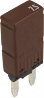 ZEKERING AUTOMAAT 12V H=32MM MINI DONKER BRUIN 7,5A (1ST)