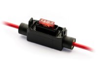 ZEKERINGHOUDER MINI LOW PROFILE 2,5MM² RODE KABEL (1ST)