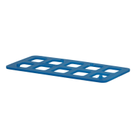 ZWARE PLATTE WIGGEN 2X50,00X100 BLAUW (500ST) (1)