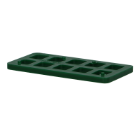ZWARE PLATTE WIGGEN 5X50,00X100 GROEN (500ST) (1)