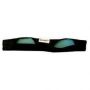 ZWEETBAND SPEEDGLAS, KATOEN-ZWART KLITTENBAND (2ST)